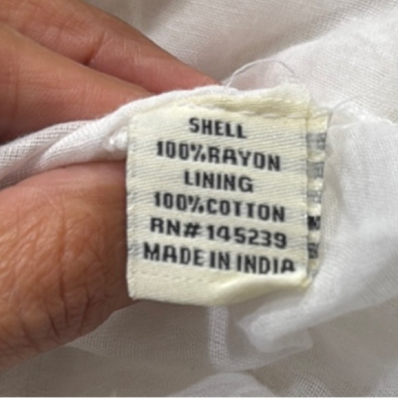 White Eyelet Dress - Picture 7 of 7